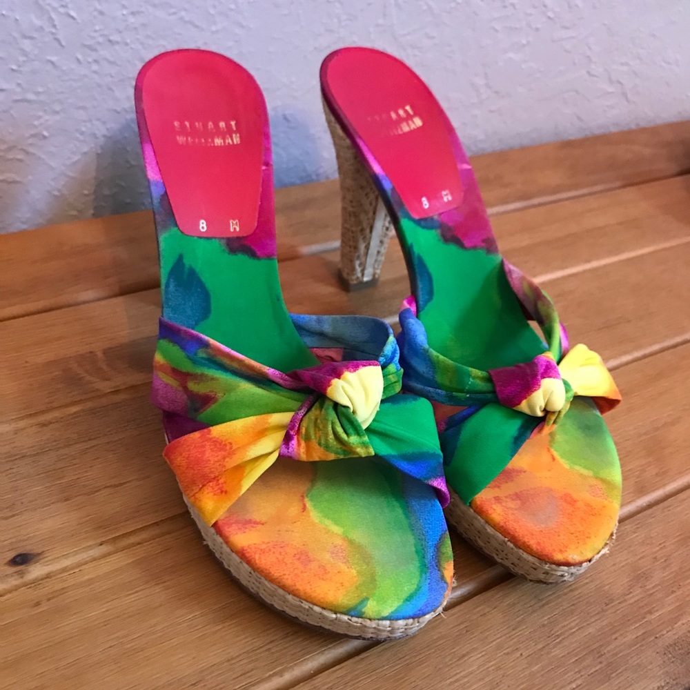 Stuart Weitzman Multicolored Heels